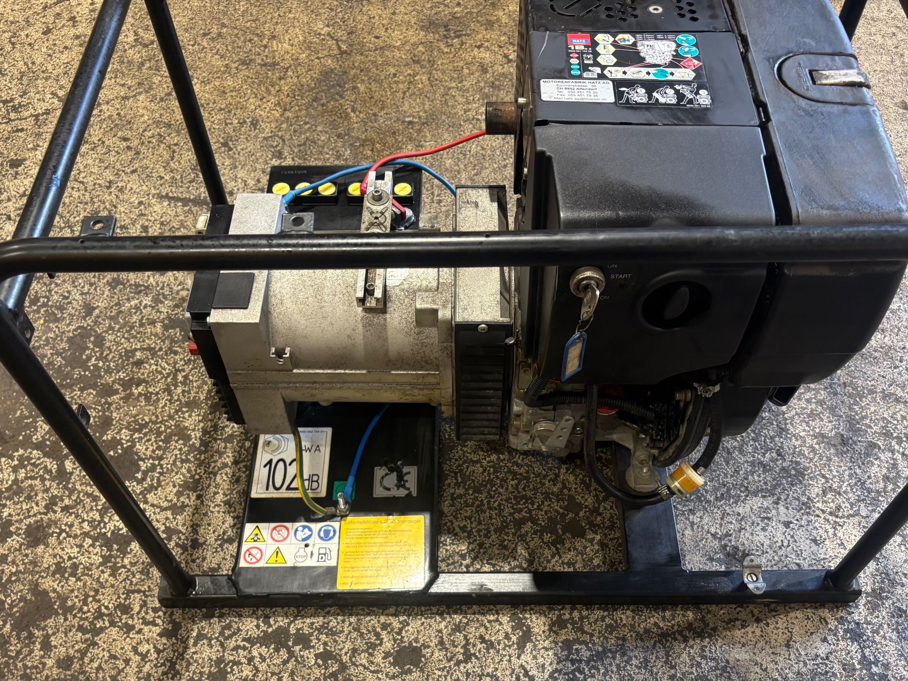 Stromgeneratoren: Generatore diesel Hatz 1B30 – Gebraucht aus Grono von Alpina6537 5