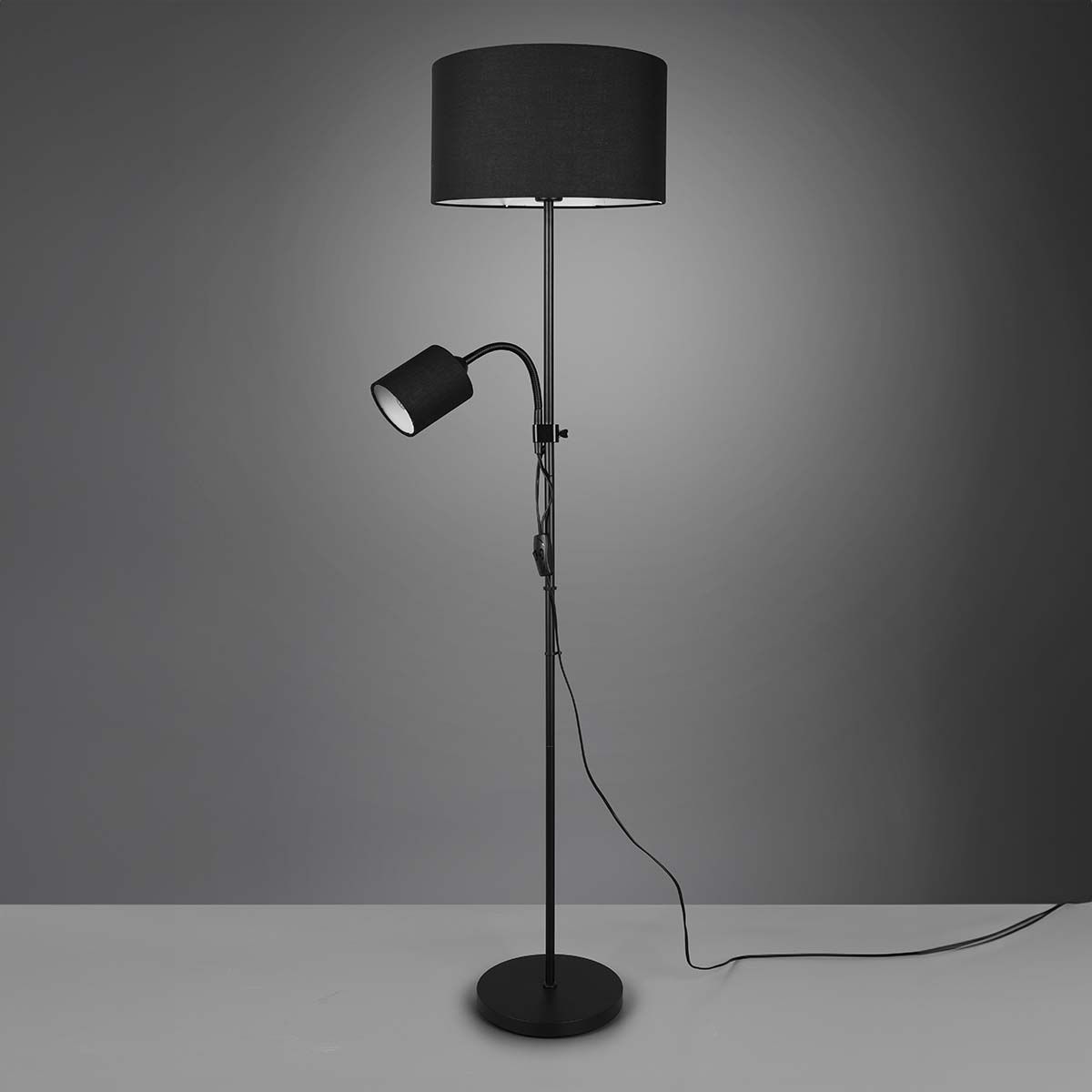 Lampen: Stehleuchte, Schwarz, 160 cm Höhe – Neu (gemäss Beschreibung) aus Kreuzlingen von Smart-Light 2
