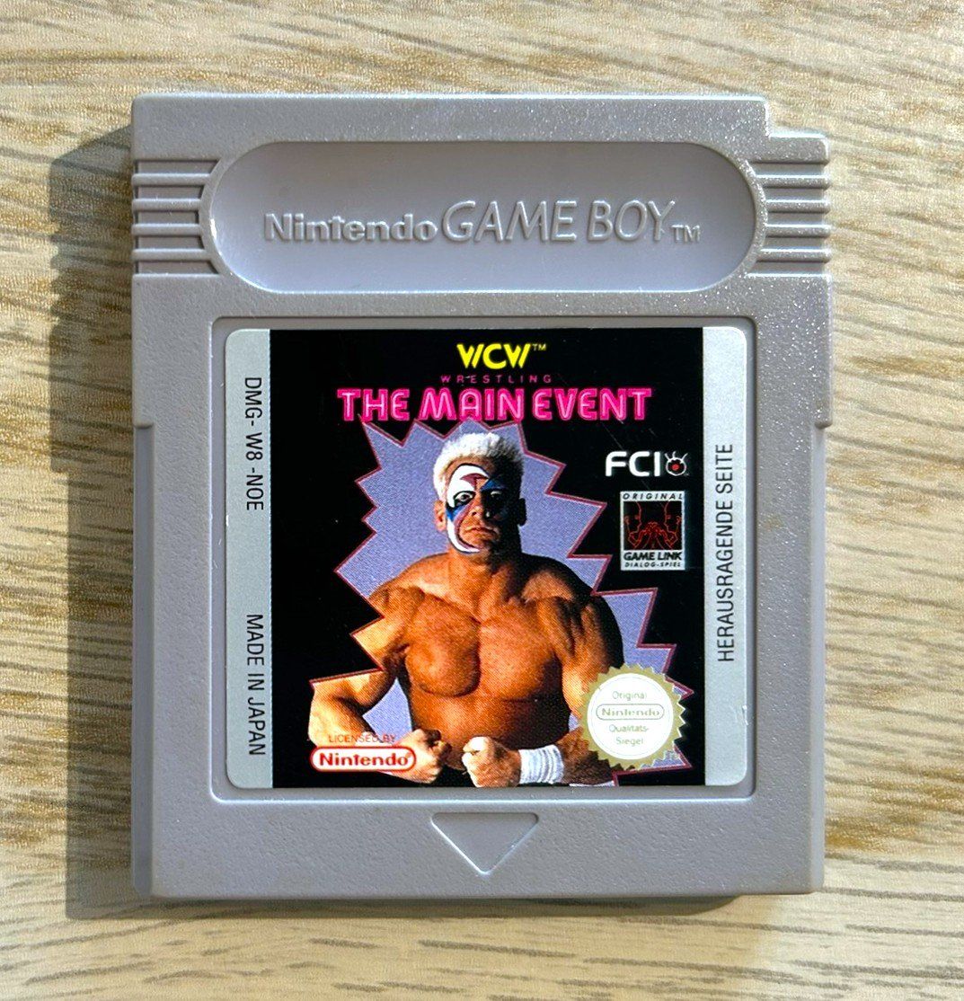 Nintendo Giochi: WCW The Main Event Gameboy – Usato da St. Gallen venduto da Alpine.Arcade