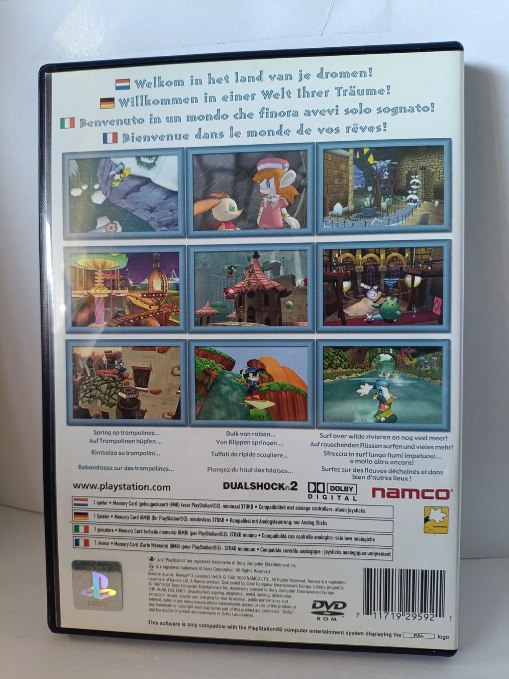 Sony Giochi: Klonoa PS2 Game, Sony Playstation 2 – Usato da Wil SG venduto da Donaldus 1
