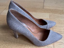 Elegante Pumps mit Schlangenoptik, Grösse 37