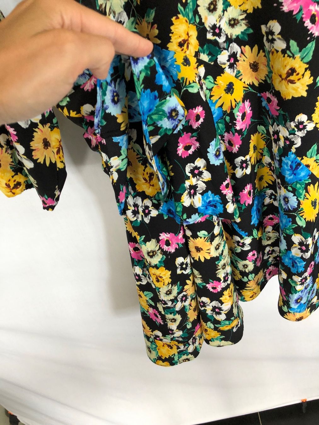 Vestiti: Robe à fleurs volantée Wallis taille 36 neuve – Nuovo e nell'imballaggio originale da Coppet venduto da Vanessamode 7