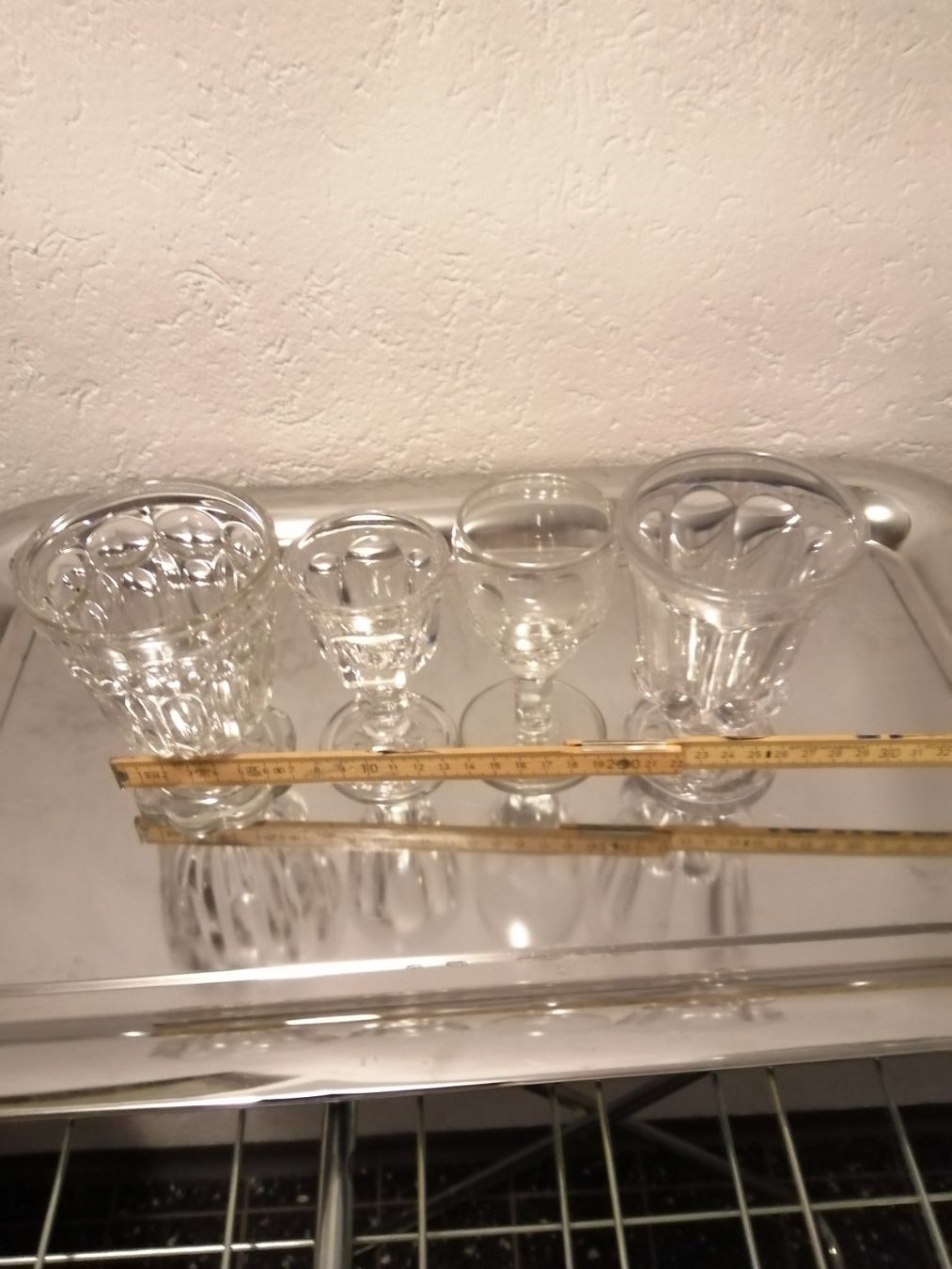 Gläser: Gläser, 4 Stück, Antik, Kelche, Einzelstücke – Gebraucht aus Ostermundigen von Dinge1 8