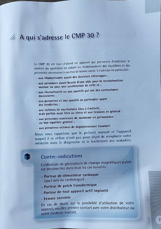 Attrezzature mediche: Appareil de magnétothérapie CMP30 – Usato da Cudrefin venduto da Titanium01 4