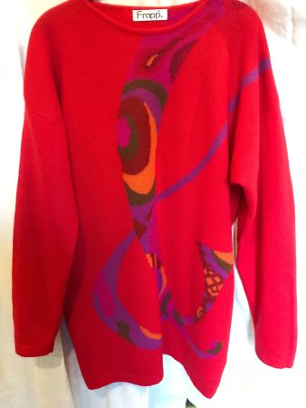 Pullover FRAPP& Muster G. L--Brustumfang118cm TOP Zustand