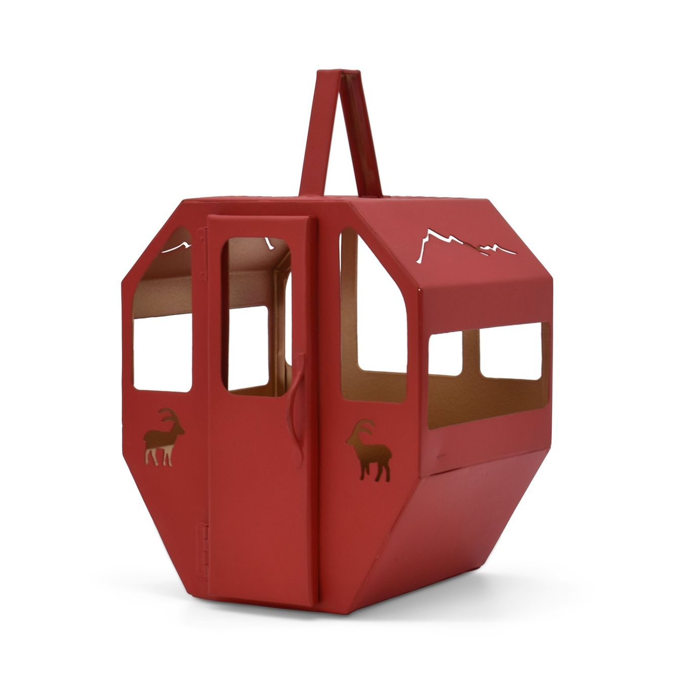 Lanterne: Laterne Gondel rouge (mini) – Nuovo e nell'imballaggio originale da Schaffhausen venduto da AtelierPudesco 1