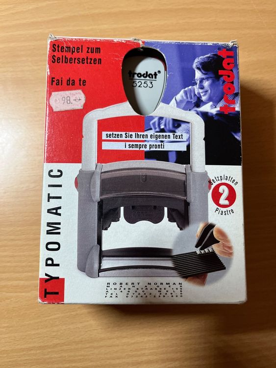 Stempel Set ab 1 Fr. (Gebraucht) in Seon für CHF 11 – mit Lieferung auf ...