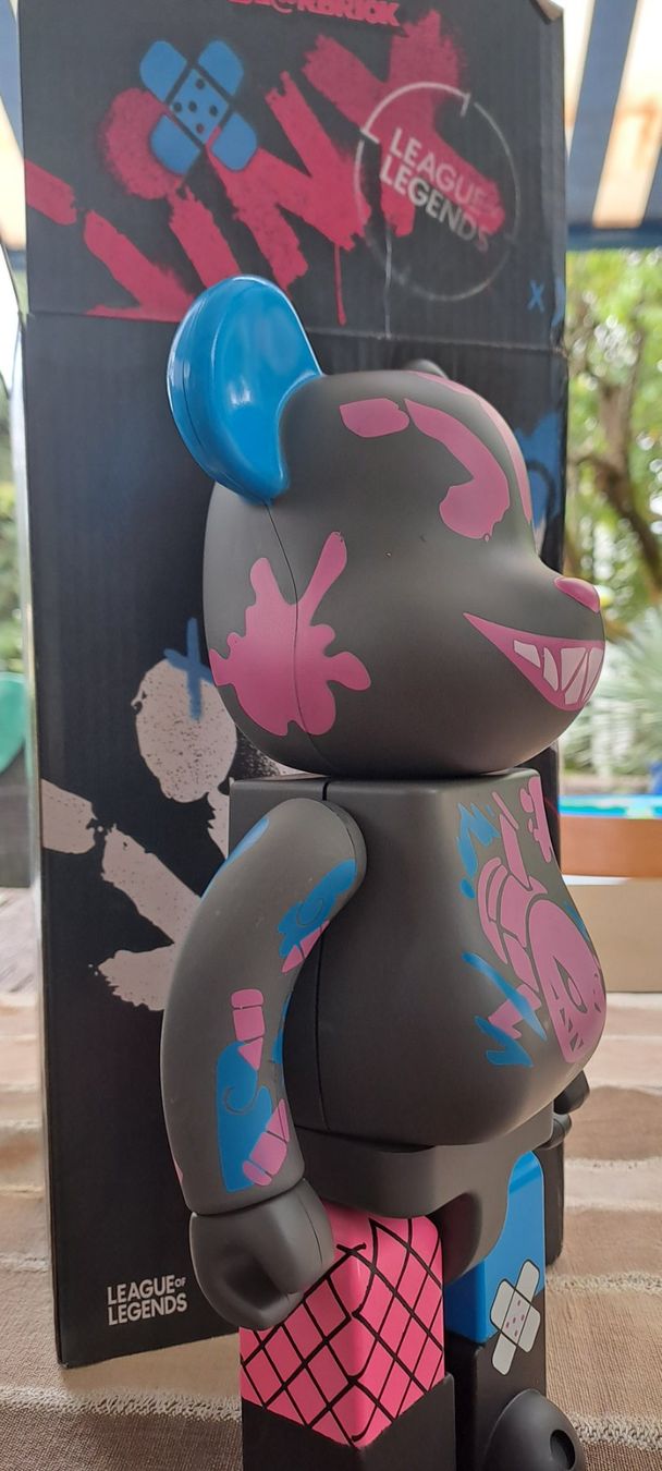 Medicom Toy Statuette: BEARBRICK Figur 400% – Usato da Wallisellen venduto da monbijoux009 1