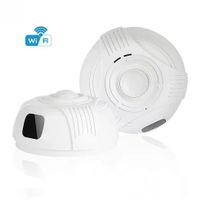 WLAN-Rauchmelderkamera 1080p, Nachtsicht & 330°