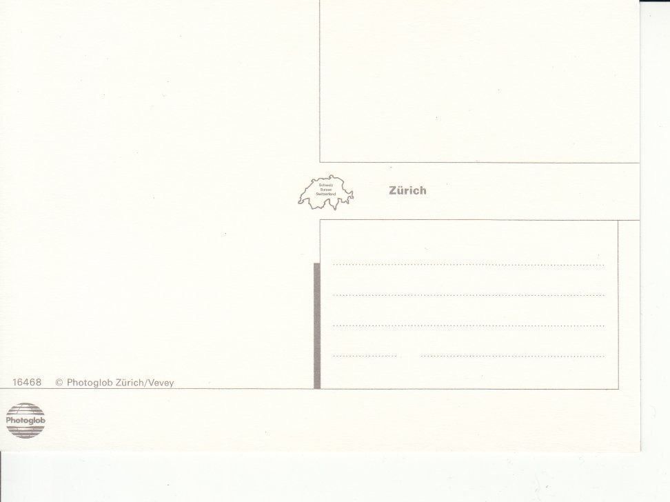 Ansichtskarten: Zürich Stadt um 1995 – Gebraucht aus Bürglen TG von StampGraf 1