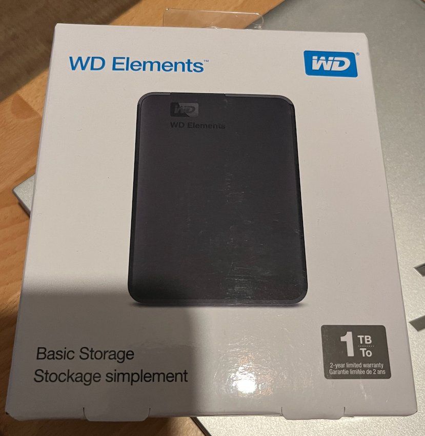 Western Digital Disques durs: WD Elements Festplatte 1 TB – D'occasion à Zürich par Drech