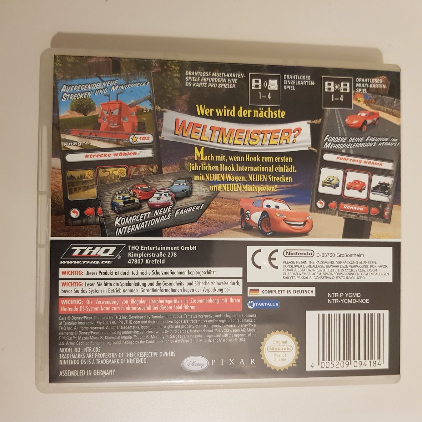 Nintendo Spiele: Cars Hook International /DS – Gebraucht aus Münchenstein von 2DGames 1