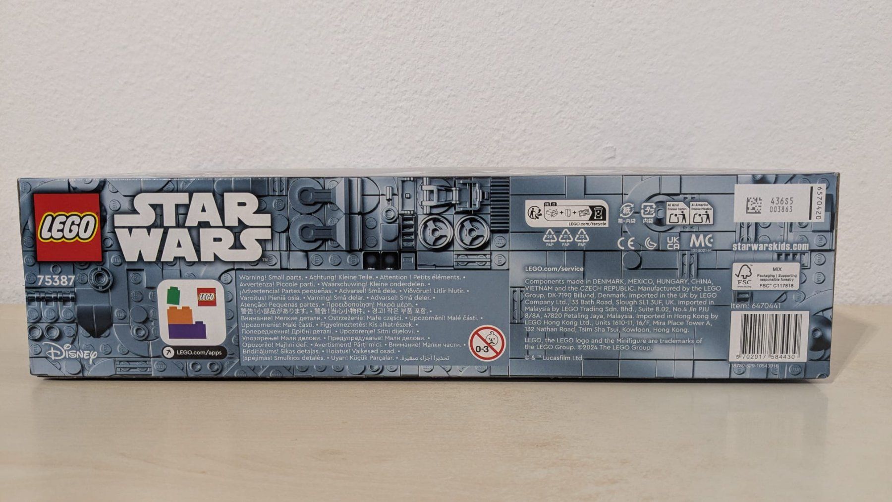 Lego Giocattoli: Lego Star Wars 75387 – Nuovo e nell'imballaggio originale da Hergiswil NW venduto da ToysandMore 4