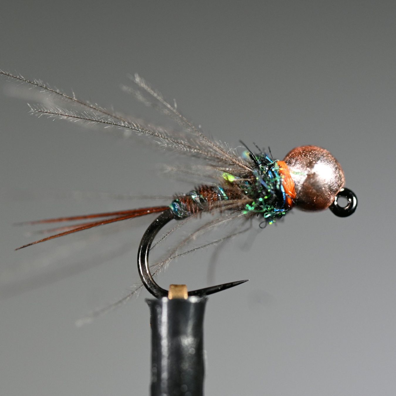 Esche: Box mit 40 kleine Tungsten Nymphen – Nuovo (secondo la descrizione) da Degersheim venduto da HookedOnTheFly 5