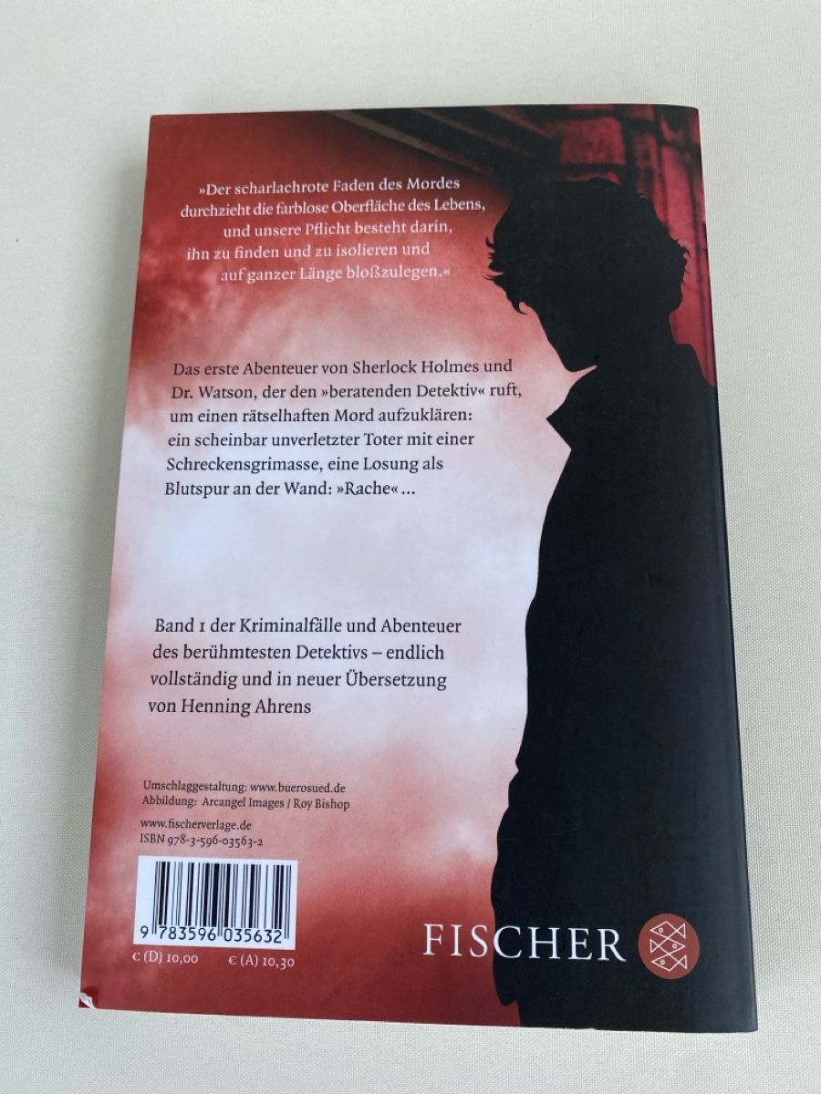 Libri: Sherlock Holmes: Eine Studie in Scharlachrot, A.C. Doyle – Usato da Schmerikon venduto da tam_k9vb 1