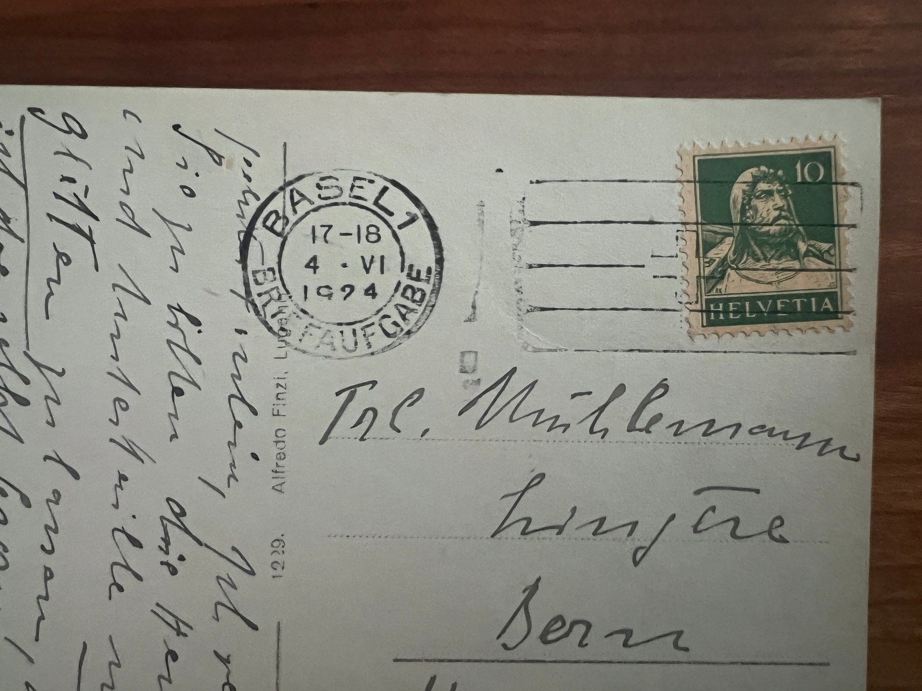 Cartoline postali: AK    1924 Basel  (G3131) – Usato da Hinwil venduto da Sidi4 1