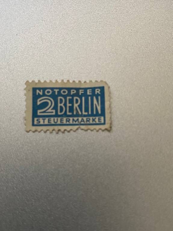 Tous les timbres: Briefmarke 2 cent Steuermarke – D'occasion à Weggis par goo_vn75