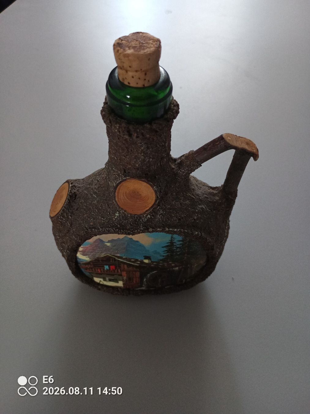 Sonstiges: Schnapsflasche mit Bild – Gebraucht aus Zürich von Mitzi6 3
