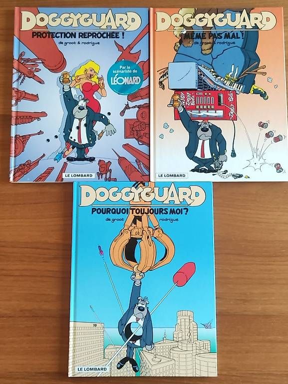 Comics: Doggyguard - tomes 1 à 3 – Gebraucht aus Lausanne von dam_chf5