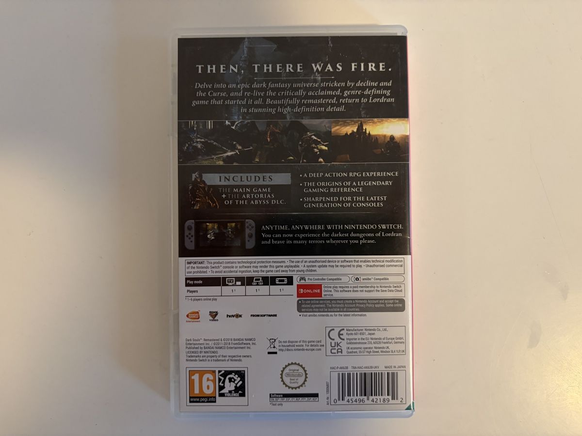Nintendo Giochi: Dark Souls remastered – Usato da Susch venduto da Ascaso 1