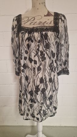 Bluse/ Tunika von Ana Alcazar, Baumwolle/ Seide