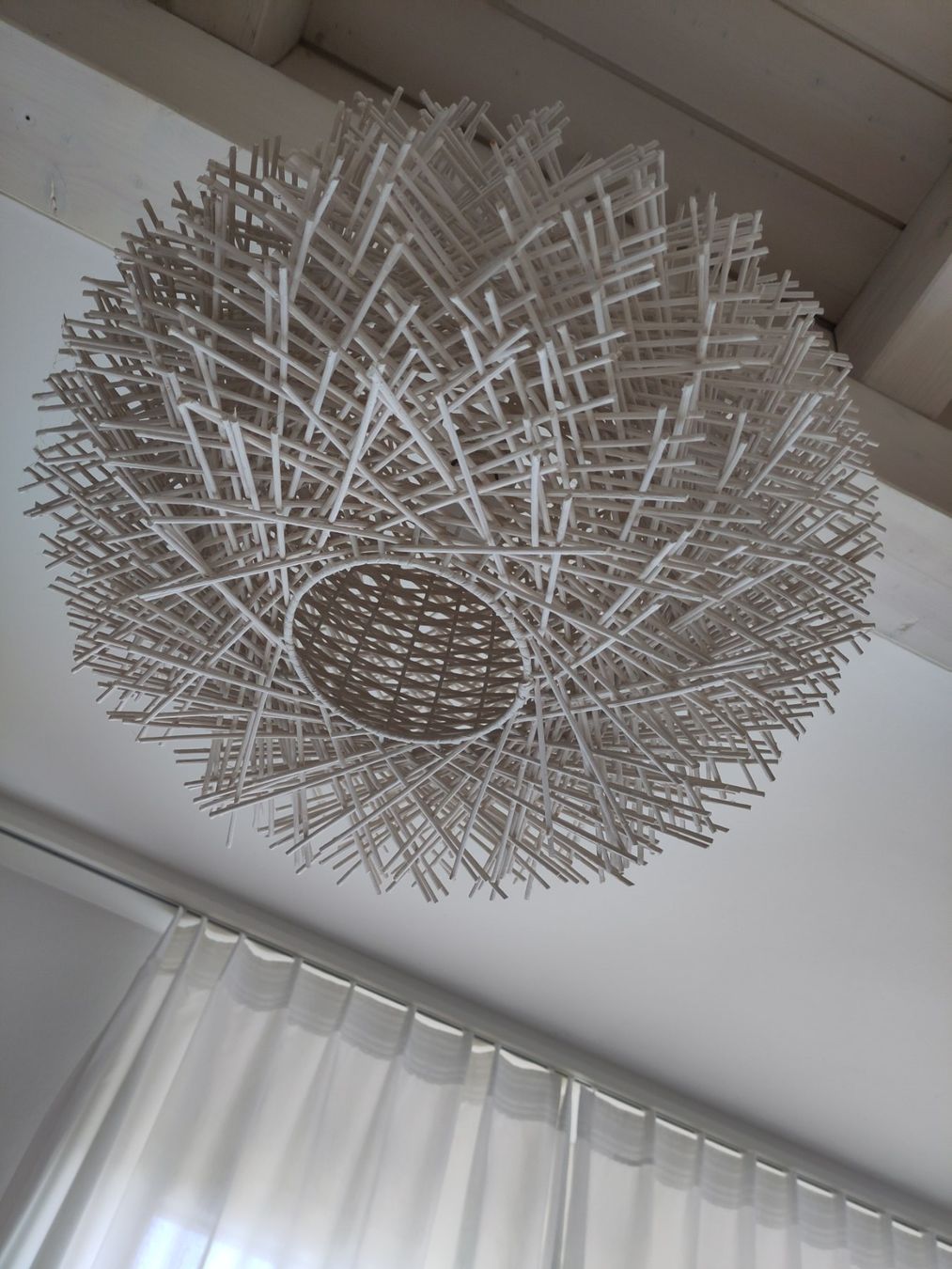 Micasa Lampade: Hängelampe "Birdnest" weiss-grau – Usato da Wil SG venduto da mats0503 1