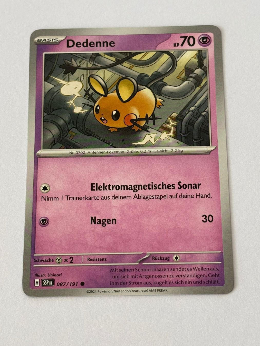 Pokémon Carte collezionabili: Pokemon-Karte Dedenne 087/191 – Usato da Herisau venduto da Seyashop1
