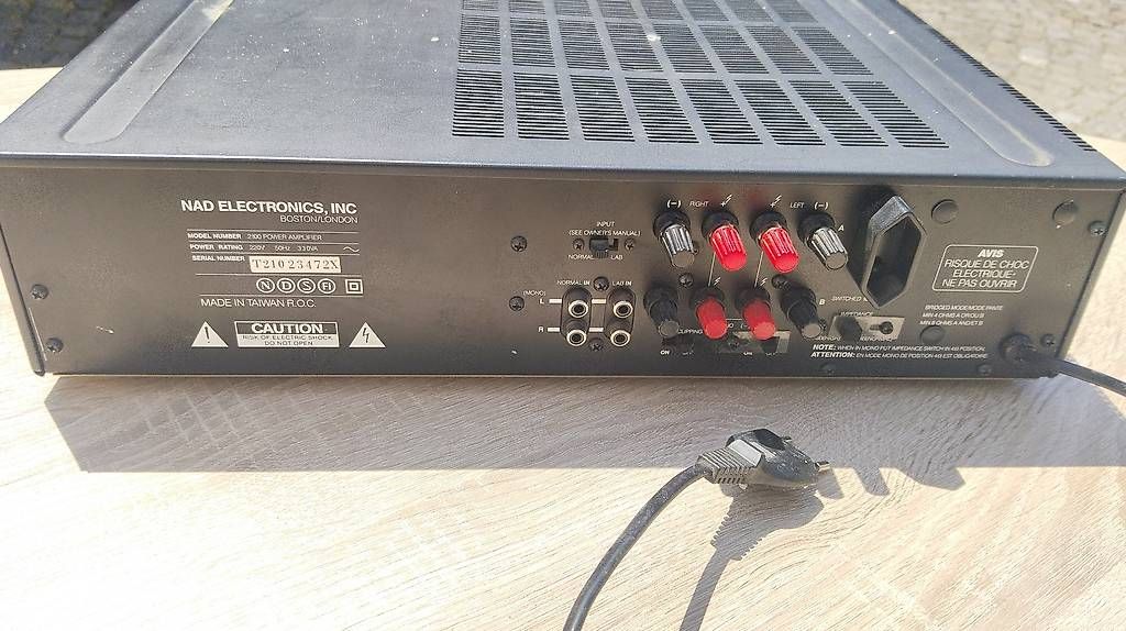Amplificatori: NAD Power envelope 2100 – Usato da Gossau ZH venduto da tobiwils