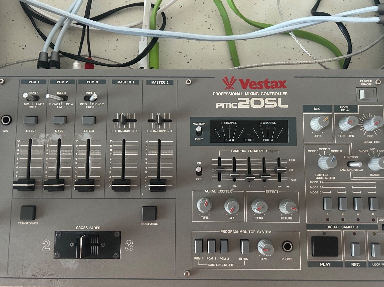 Dj Mixer VESTAX PMC 20SL (DJ KRUSH mixer) - VG+ (Gebraucht) in