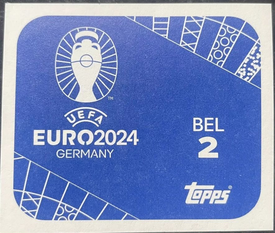 Topps UEFA Euro 2024 Foil Logo Parallel Kevin De Bruyne BEL2 | Kaufen ...