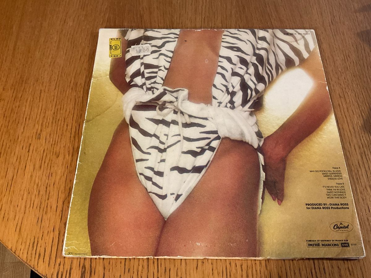 Schallplatten: Diana Ross - Why Do Fools Fall in Love LP, 1981 – Gebraucht aus Steinach von Quarkie 2