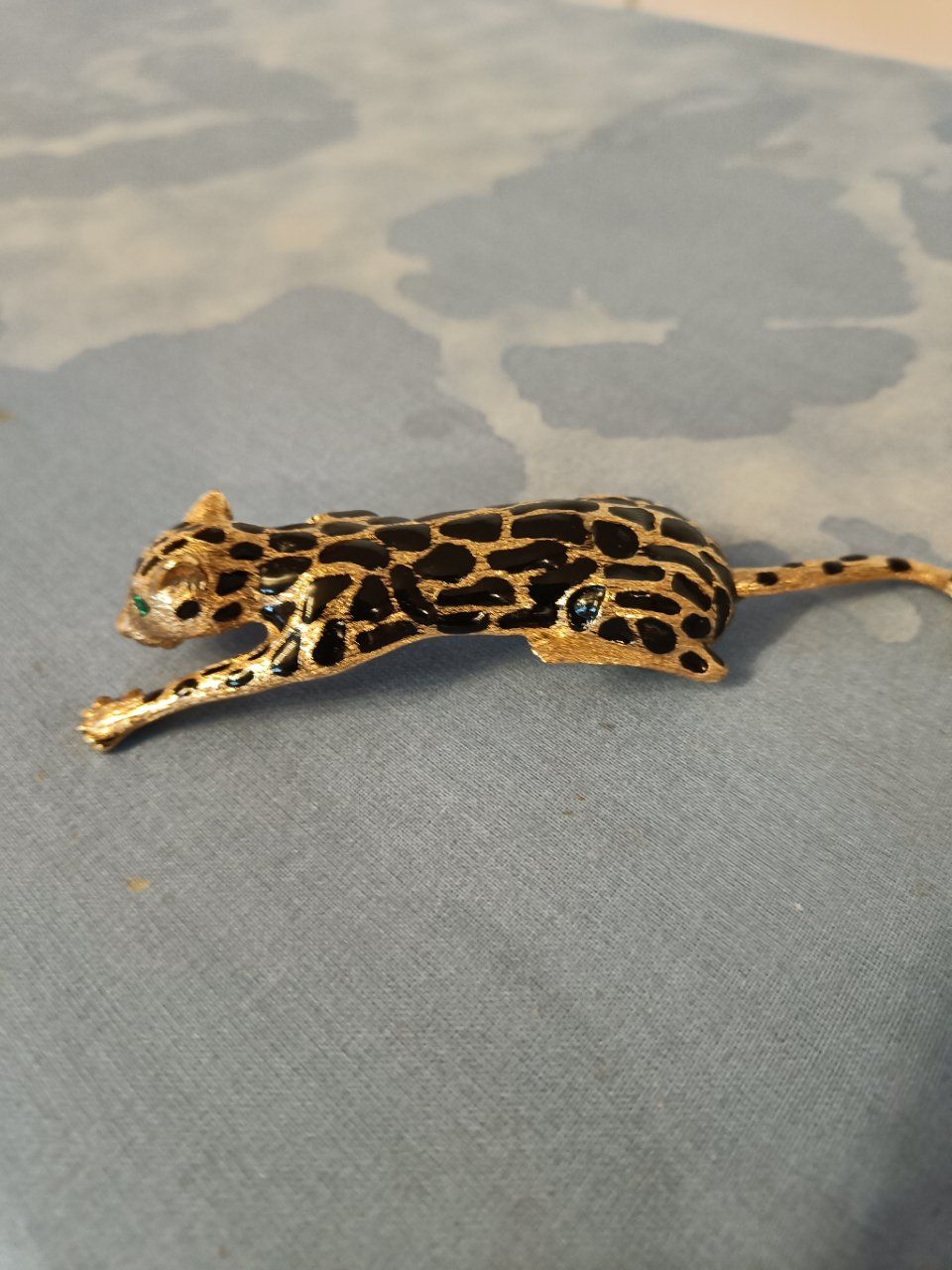 Spille & Fermagli: Elegante Vintage Leopard Brosche, goldfarben – Usato da Oberwil BL venduto da mlr_kh52