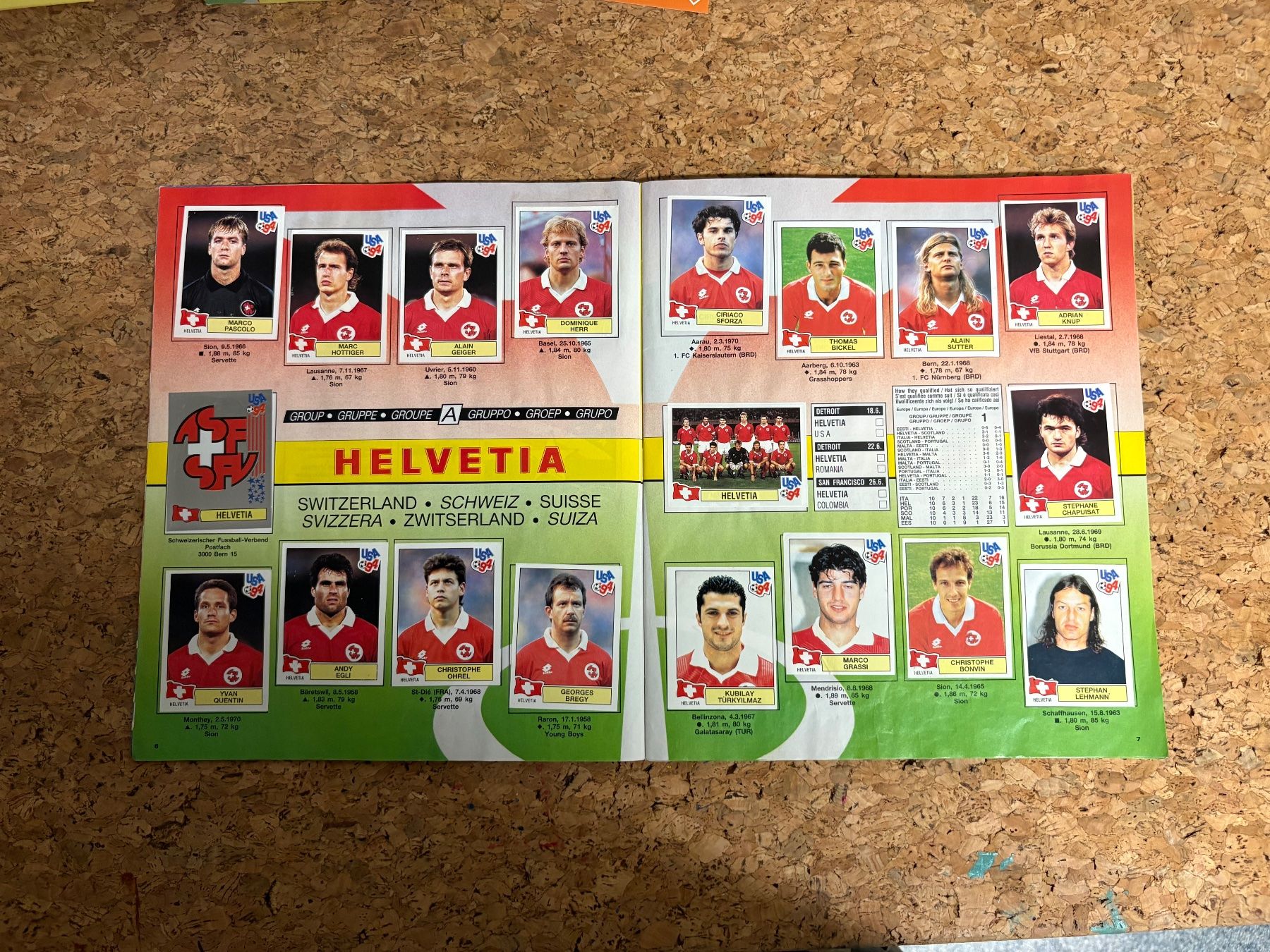 Panini Alben: Panini Album USA 1994 – Gebraucht aus Rudolfstetten von Clodo1975 2