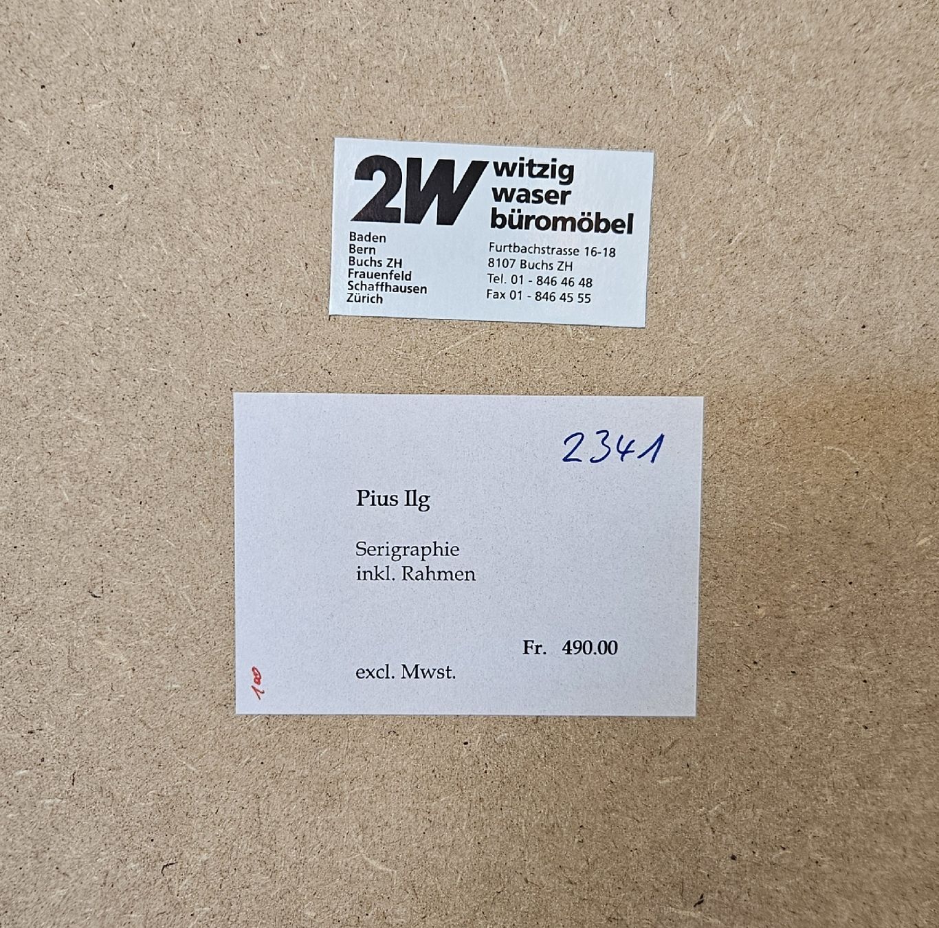 Grafica & Litografie: Doppel Seriegraphie von Pius Ilg – Usato da Rieden AG venduto da sam5432 2
