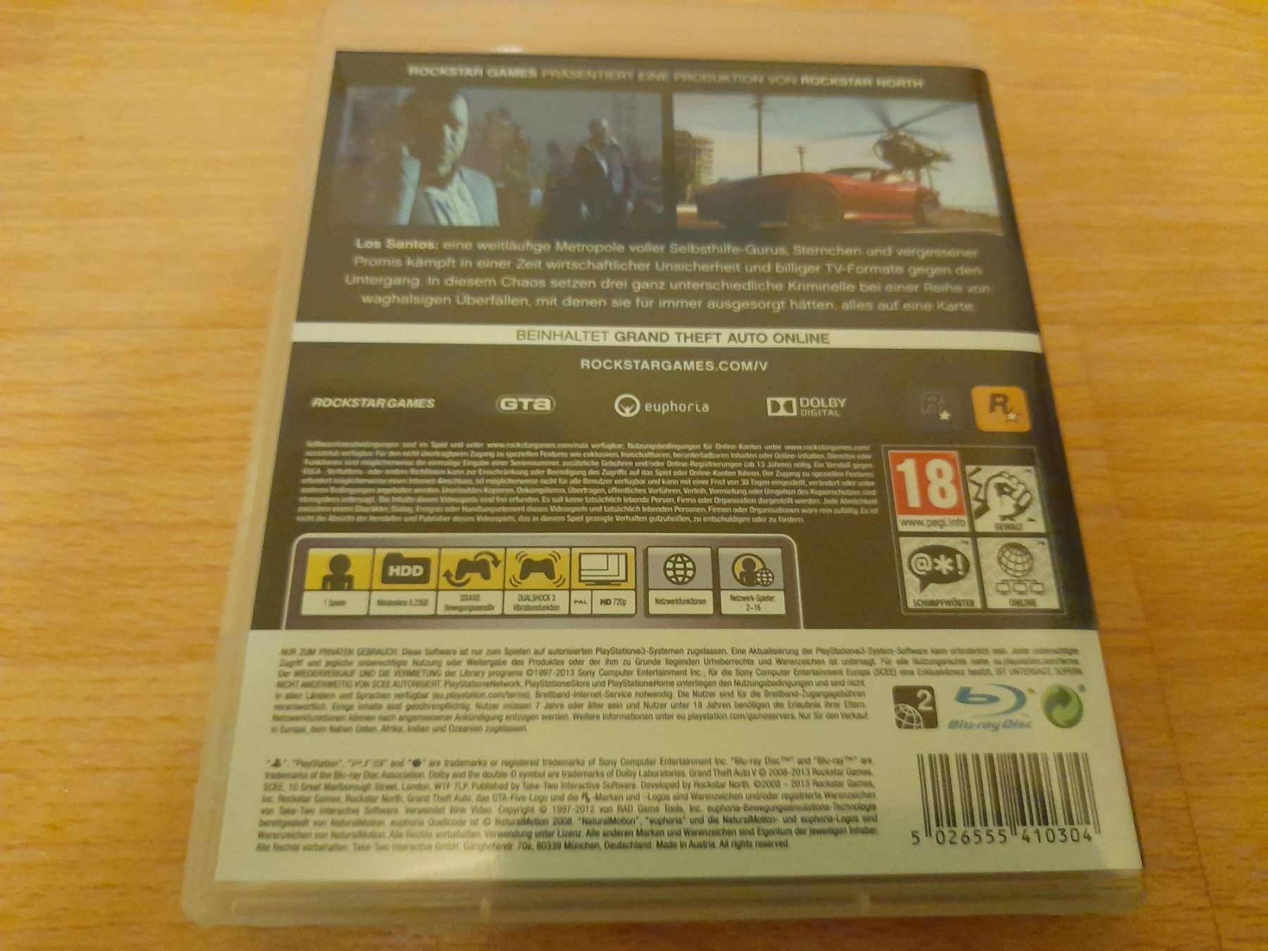Sony Spiele: Grand Theft Auto V Playstation 3 – Gebraucht aus Lustmühle von chevi03 1