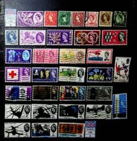 GRANDE-BRETAGNE TIMBRES OBLITÉRÉS 1958-1965 /U912