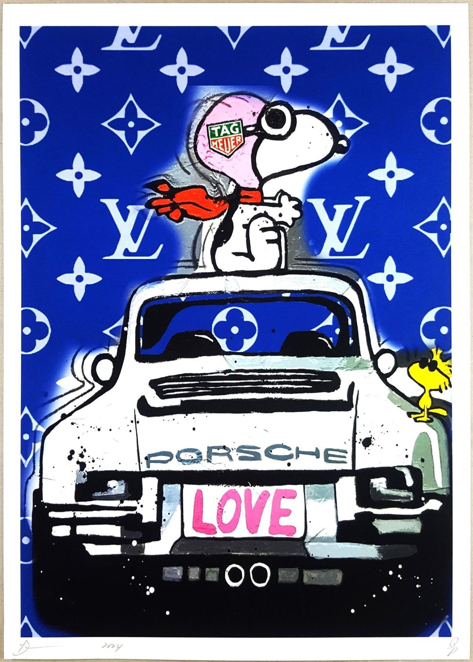 【DEATH NYC】SNOOPY Porsche935gulf Death NYC | SNOOPY (21 Century) | Available for Sale | Artsy