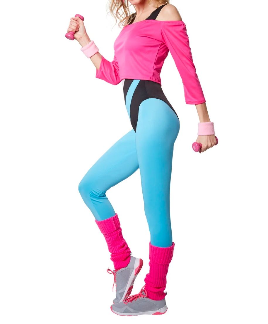 Costumi: Frauenkostüm Aerobic-Star Grösse M – Nuovo (secondo la descrizione) da Necker venduto da liq24 1