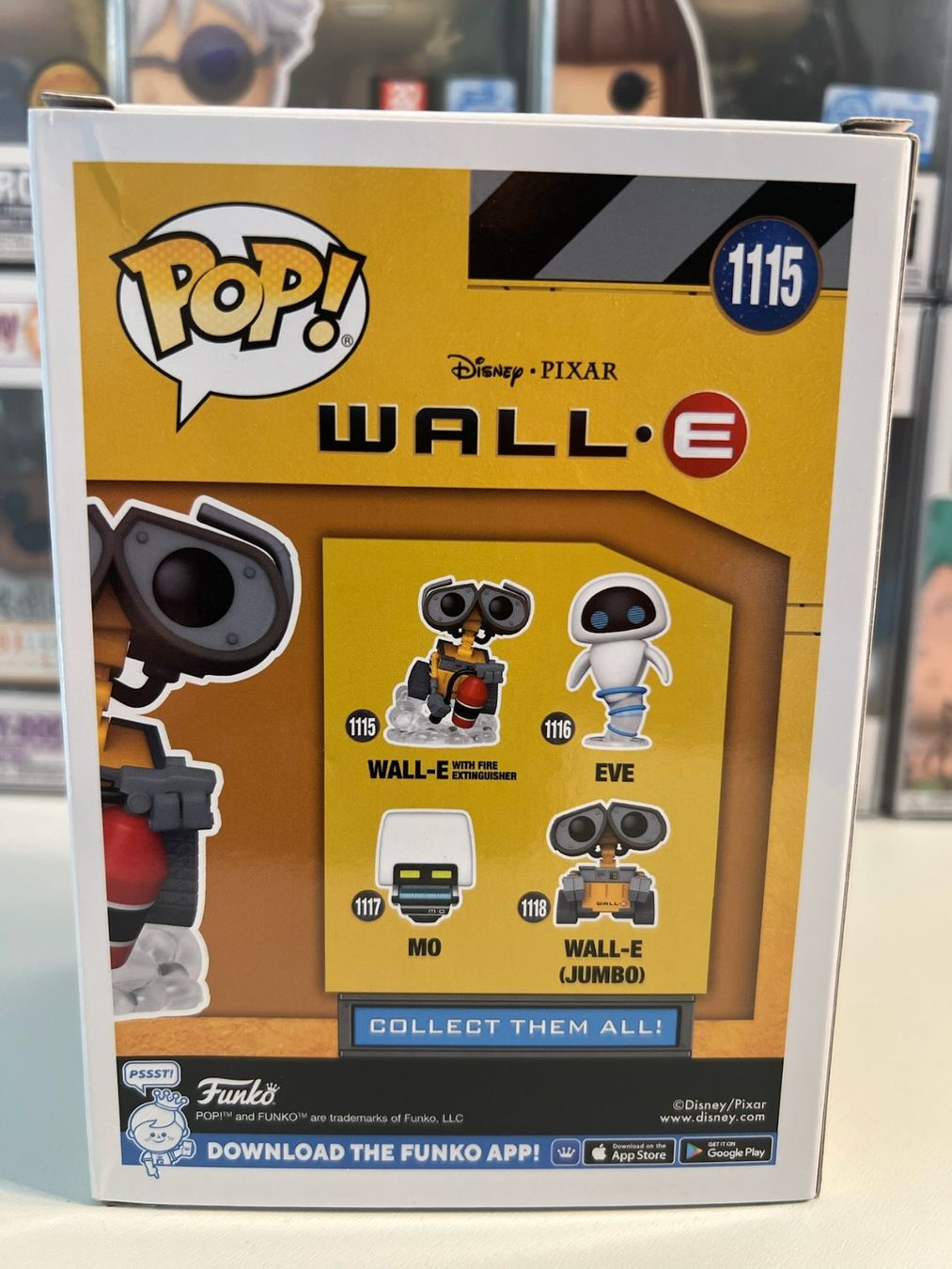 Funko Statuette: Funko POP! Disney WALL-E - Wall-E avec Extincteur – Nuovo e nell'imballaggio originale da Le Mouret venduto da perfectbijou 2