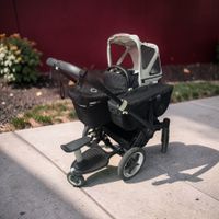 Bugaboo Donkey Kinderwagen mit Trittbrett