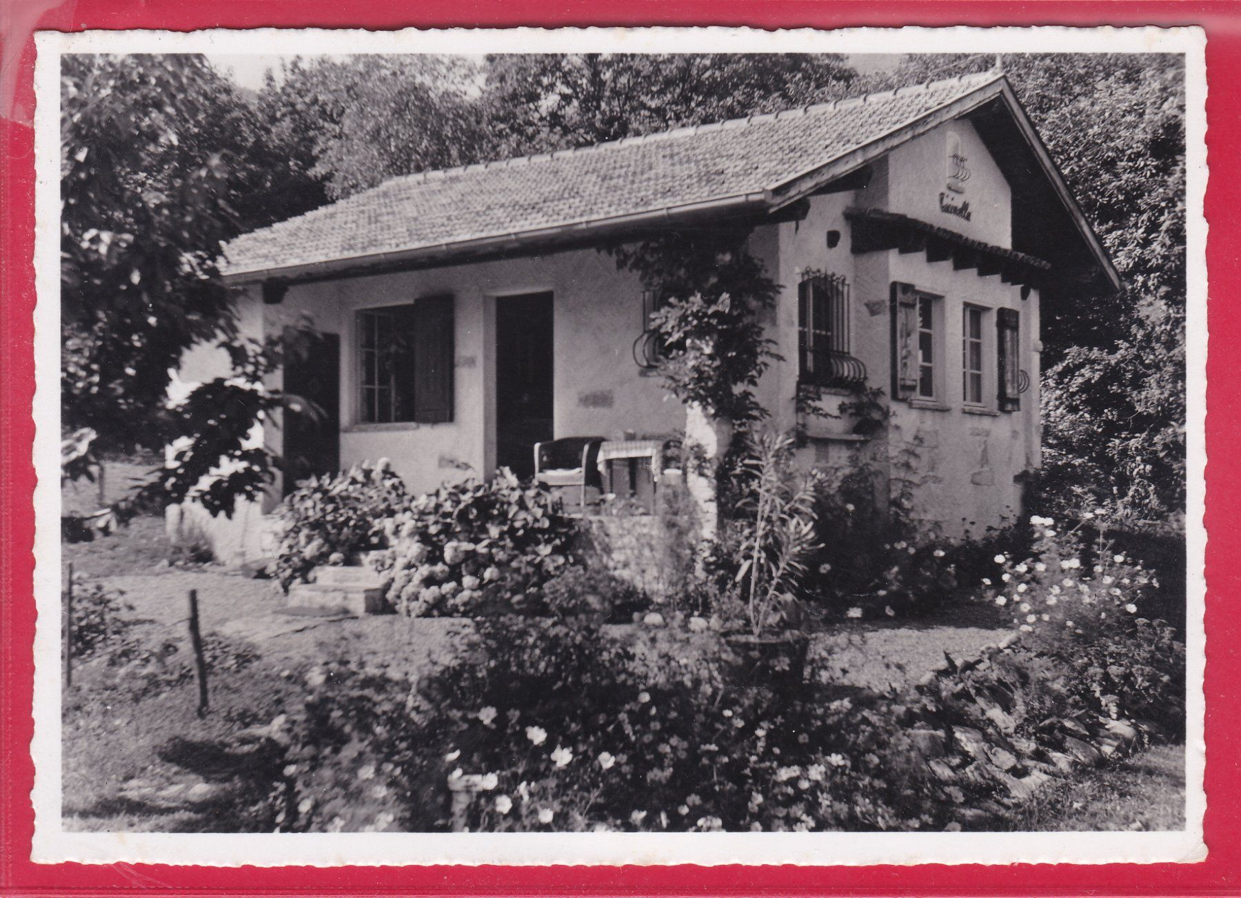 Cartoline postali: MONTE CENERI, TICINELLA, 11.4.1957 – Usato da Oberrieden venduto da Gebirgsstelze