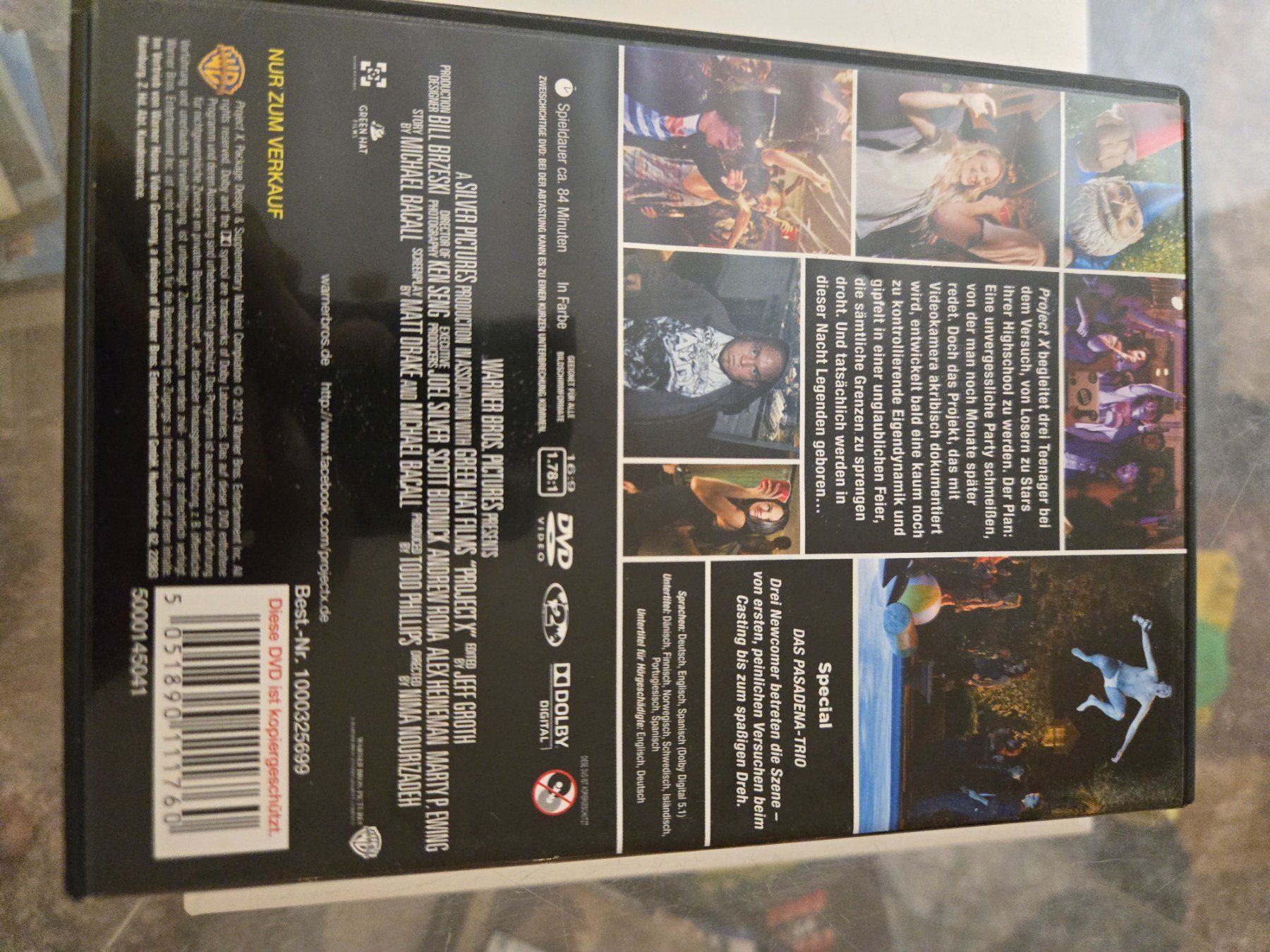 Alle DVDs: Project X DVD – Gebraucht aus Bussigny von Kfdlt 1