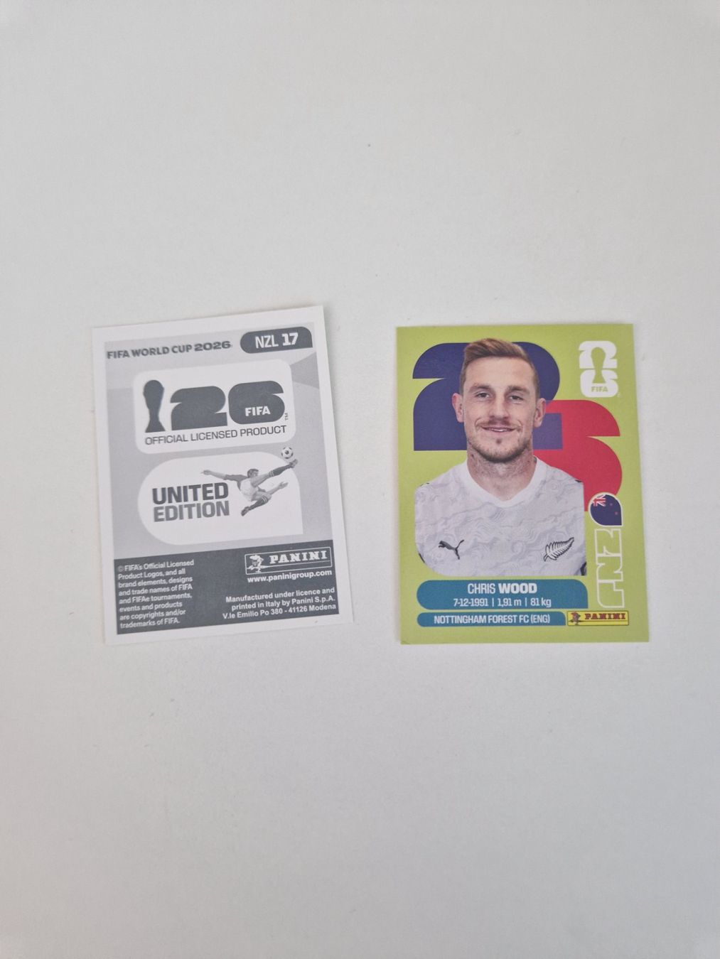 Panini Cartes à collectionner: Panini Sticker NZL17 – Neuf (Voir description) à Stüsslingen par white_angel86
