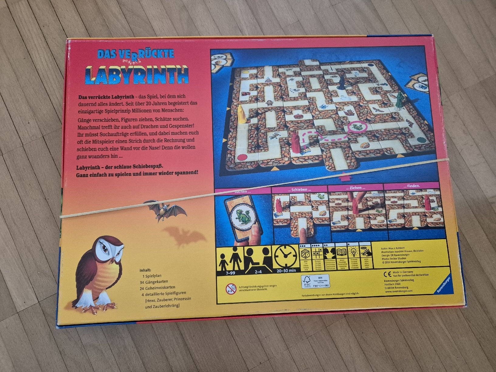 Ravensburger Giochi: Spiel das verrückte Labyrinth, Ravensburger – Usato da Bern venduto da grisu_79 1