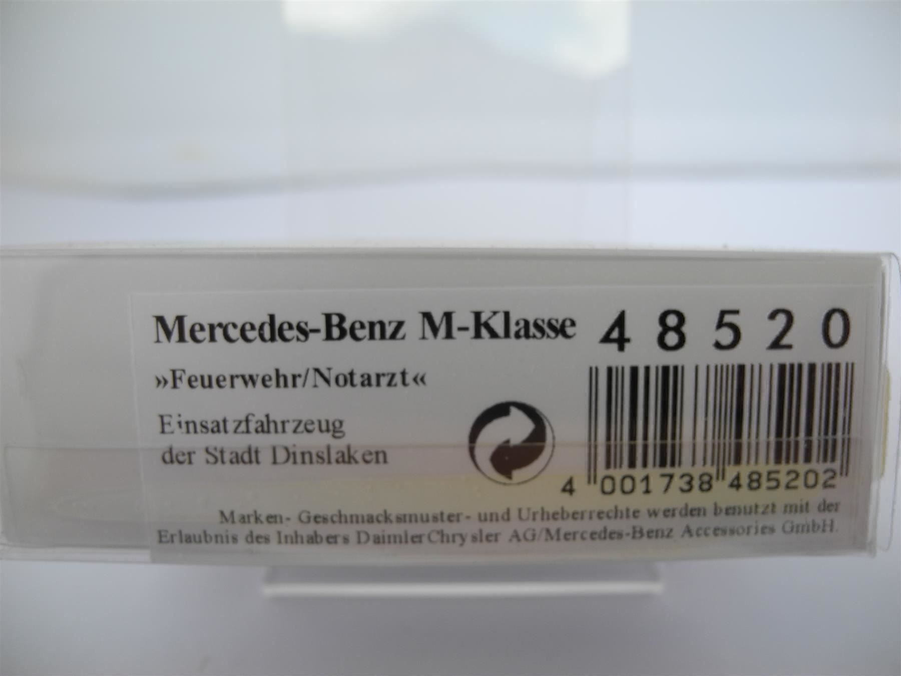 Busch Modellini d'auto: Busch 48520 "FW Notarzt", Nr. t52 – Nuovo e nell'imballaggio originale da Kottwil venduto da Crazyrolf 2