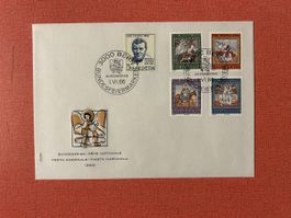 Ersttagsbrief Schweiz Pro Patria 1966 Bern gestempelt