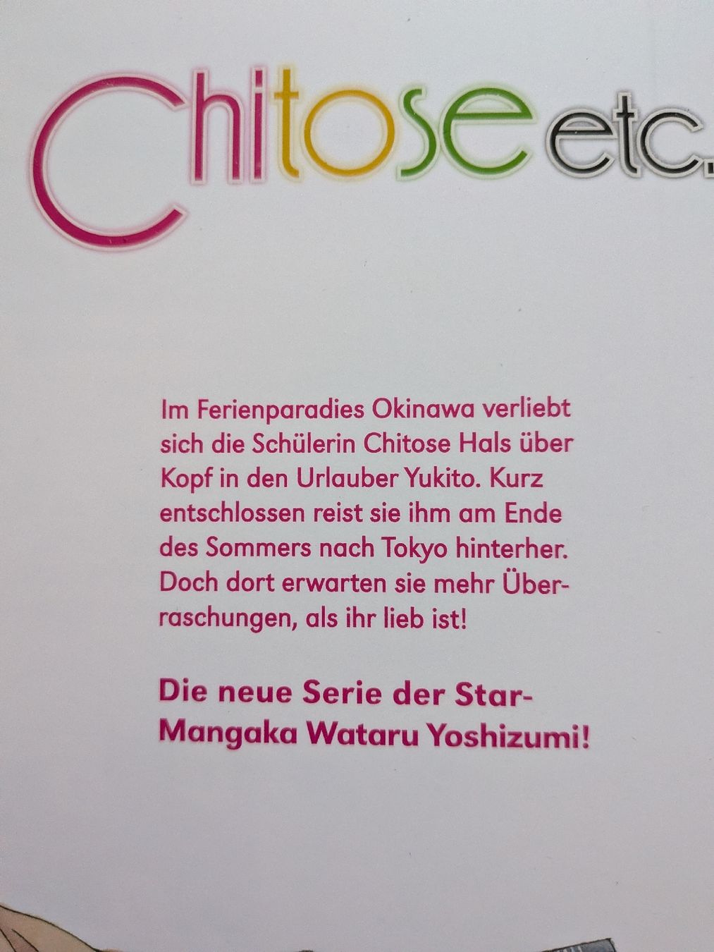 Fumetti: Chitose etc. Manga Komplett-Serie – Nuovo (secondo la descrizione) da Wädenswil venduto da Sumire22 1