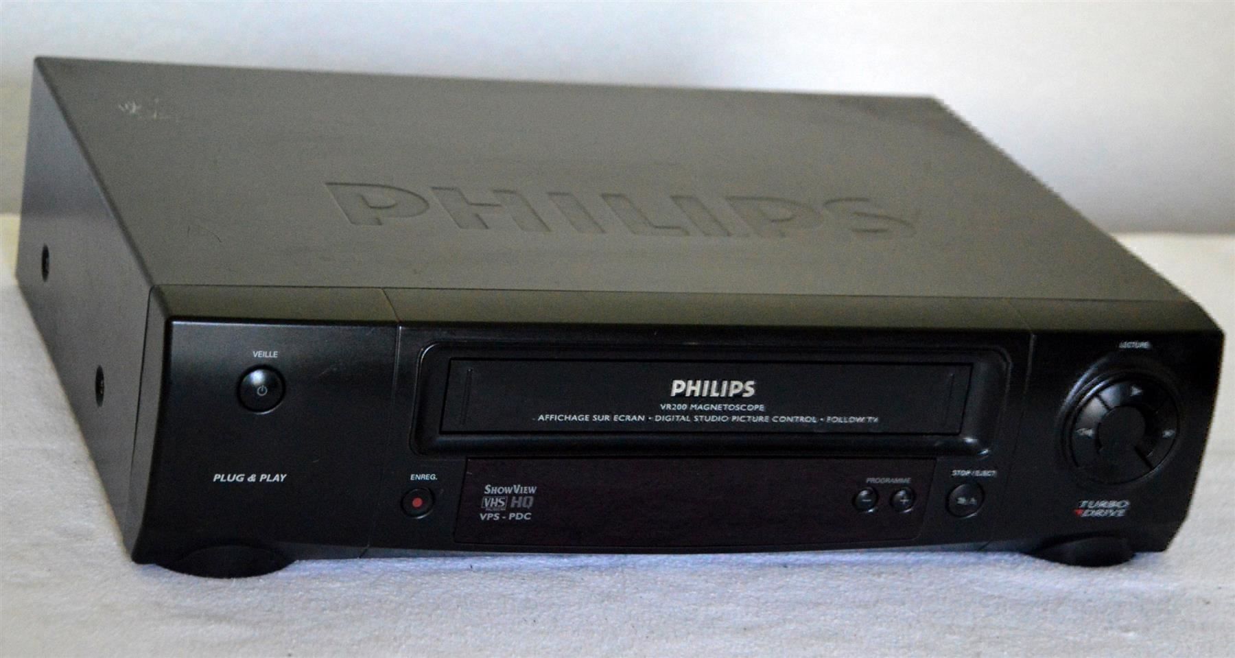 Philips Registratori: Videorecorder VHS  Philips VR200 magnétoscope – Usato da Collonges venduto da arashee 2