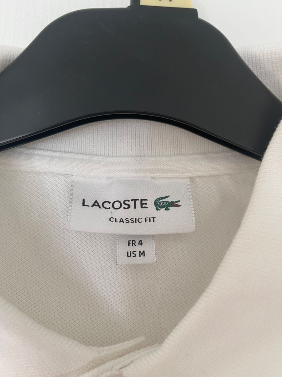 Lacoste Magliette Polo: Weisses Lacoste Poloshirt, Grösse M, Elegant, y2k – Usato da Wetzikon ZH venduto da Jan_wojt 2