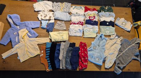 Kleider Paket 2, 42 Teile, Winter, Grösse 62